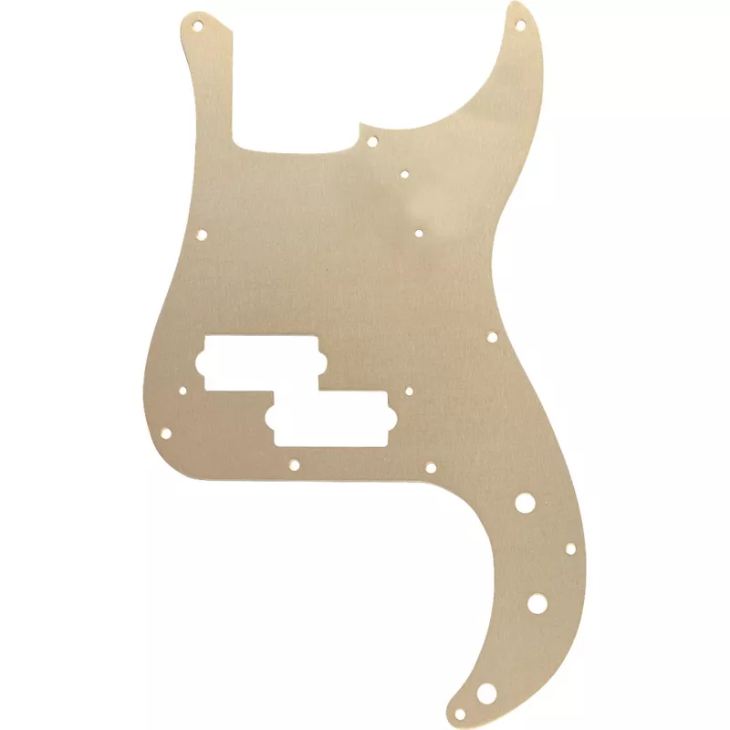 10-hole-50s-vintage-style-precision-bass-pickguards-gold 10-Hole ’50s Vintage-Style Precision Bass Pickguards Gold