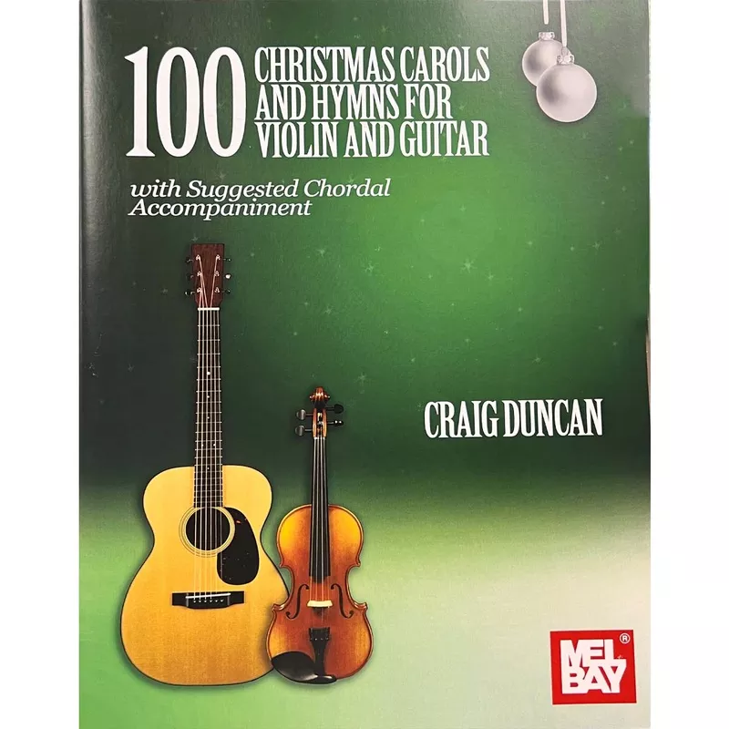 100-christmas-carols-hymns-violin-guitar 100 Christmas Carols and Hymns for Violin and Guitar