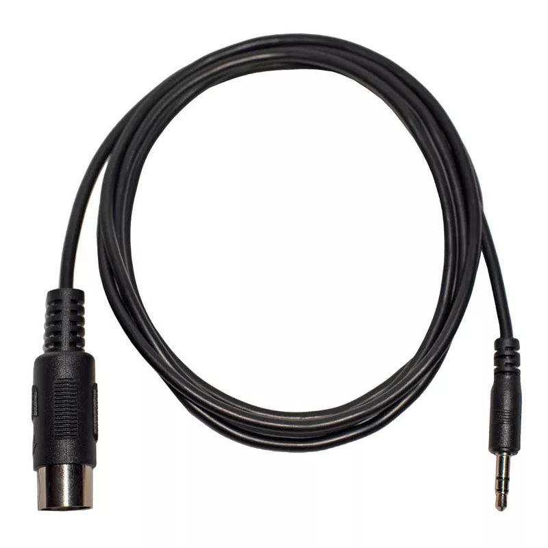1010-music-4ft-midi-cable-3-5mm-trs-to-5pin-din 1010 MUSIC 4FT MIDI CABLE – 3.5MM TRS TO 5PIN DIN