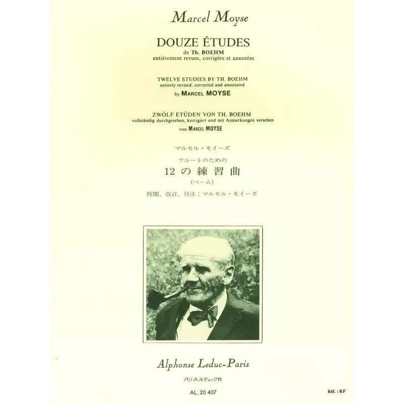 12 Etudes de Boehm (Flute solo)