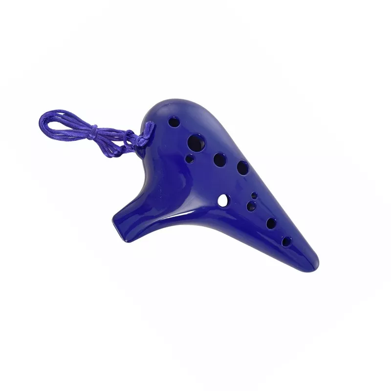 12-Hole Plastic Tenor Ocarina in C Major