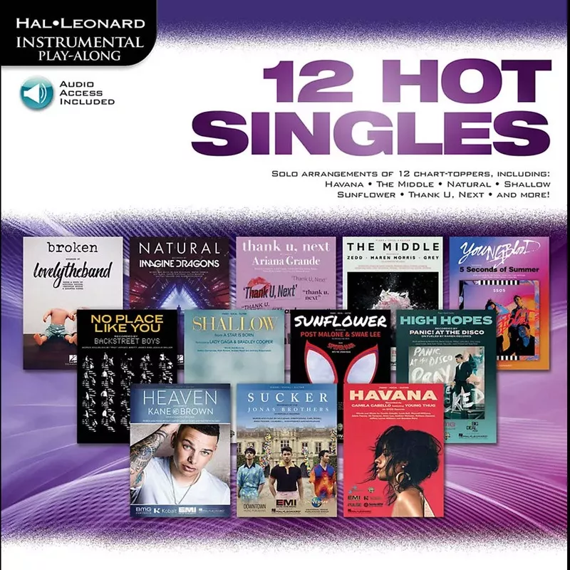 12 Hot Singles for Cello Play-Along