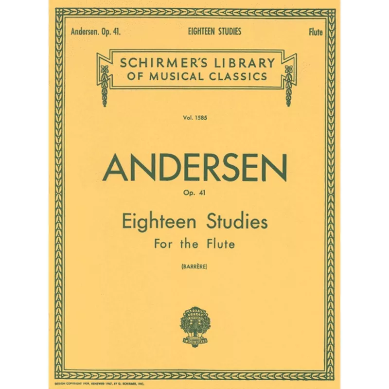 18-studies-flute-op-41-studies-etudes 18 Studies for Flute, Op. 41 (Studies and Etudes)