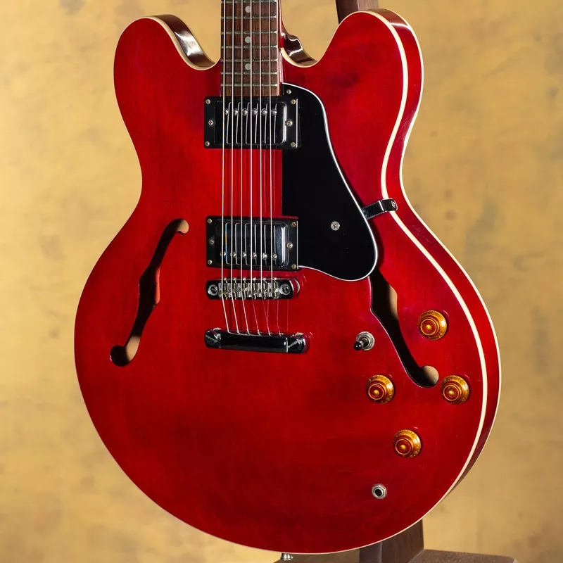 1997-epiphone-dot-es-335-cherry-w-hardshell-case 1997 Epiphone Dot ES-335 Cherry w/ Hardshell Case