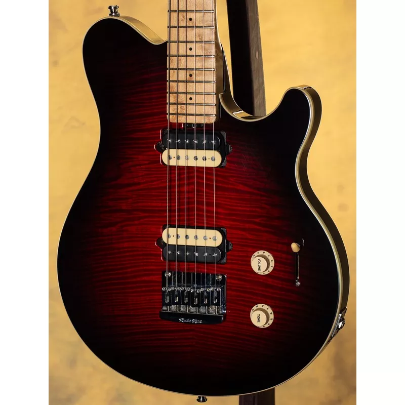 2003-ernie-ball-music-man-axis-super-sport-hh-hardtail-black-cherry-burst 2003 Ernie Ball Music Man Axis Super Sport HH Hardtail Black Cherry Burst
