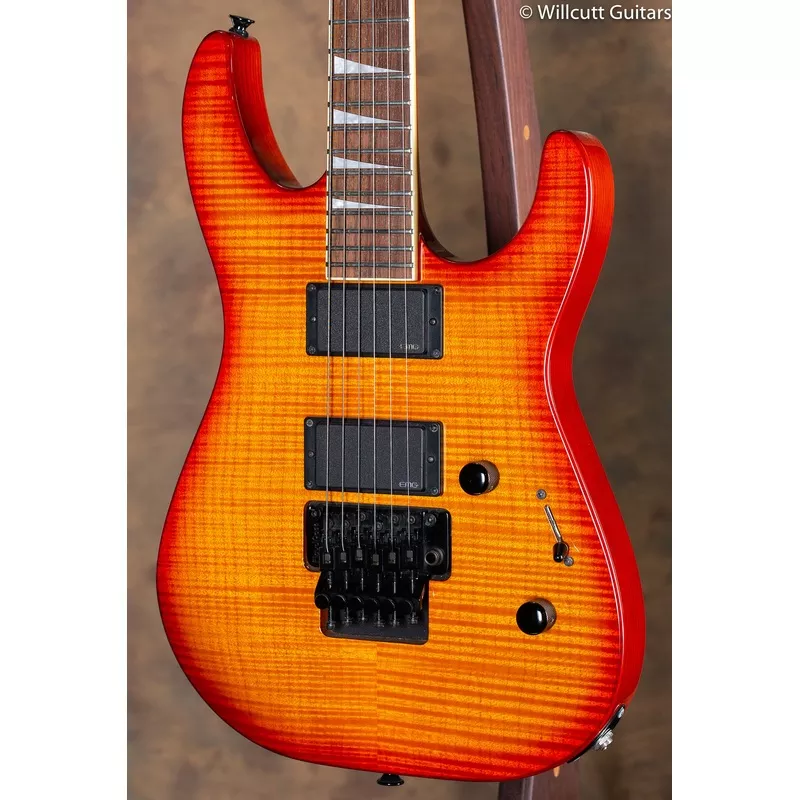 2009-jackson-soloist-sl3-amber-sunburst 2009 Jackson Soloist SL3 Amber Sunburst