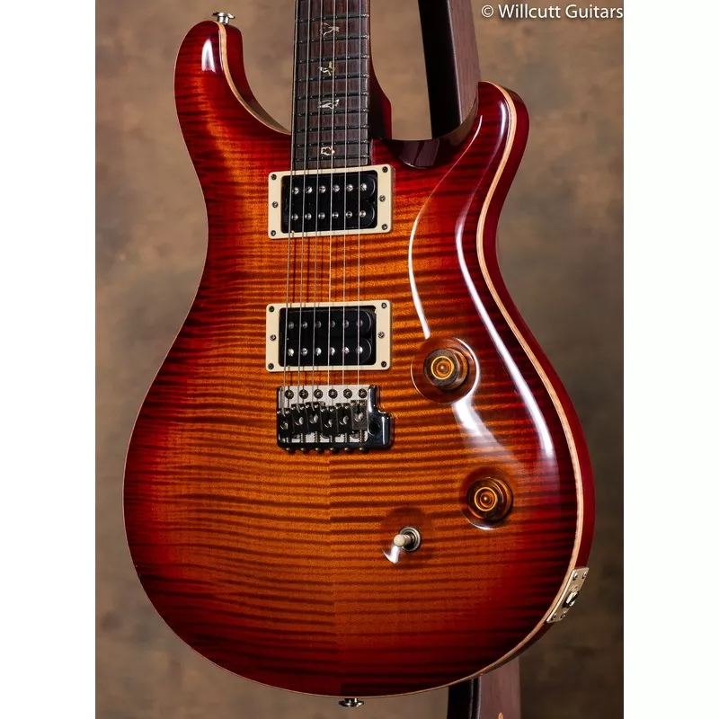 2009-prs-custom-24-10-top-dark-cherry-burst 2009 PRS Custom 24 10 Top Dark Cherry Burst