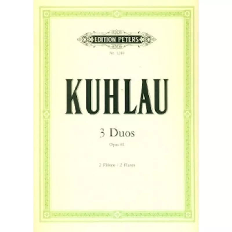 3 Duos Op. 81 (Two Flutes)