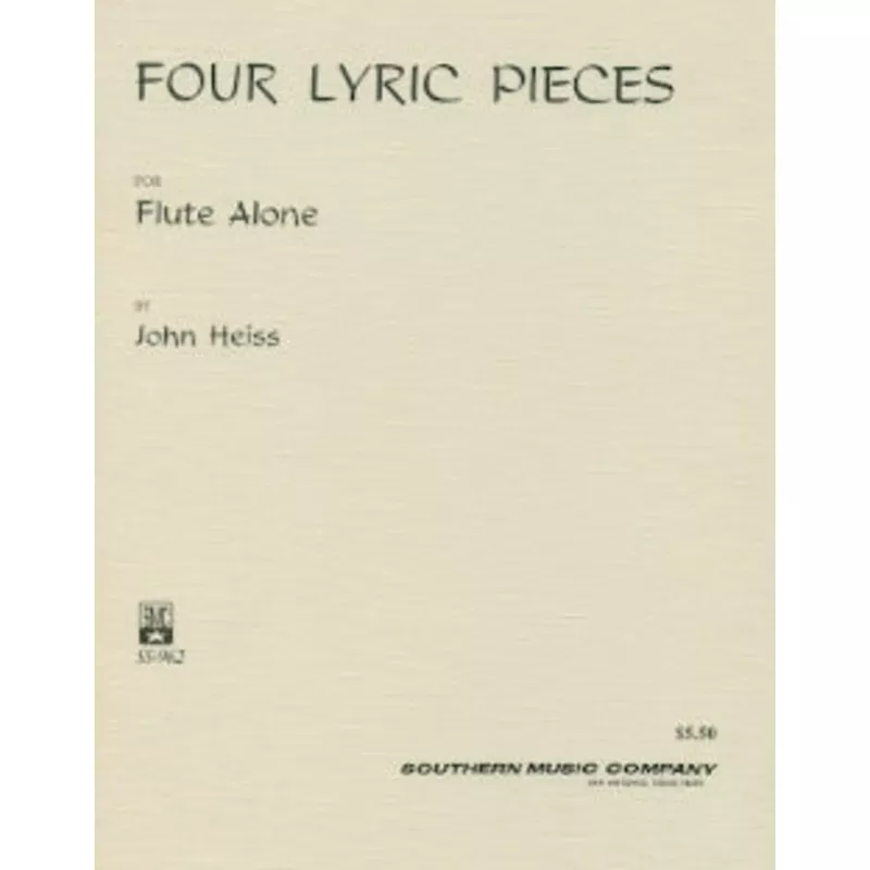 4 Lyric Pieces (Flute Alone)