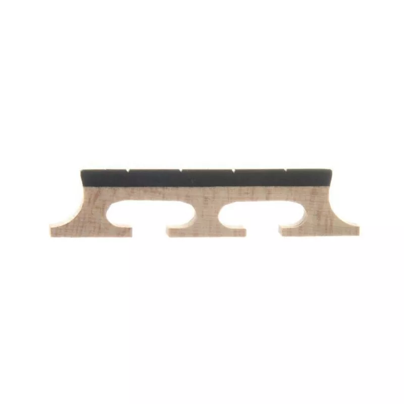 4-String Banjo Bridge, Ebony Top, 5/8in