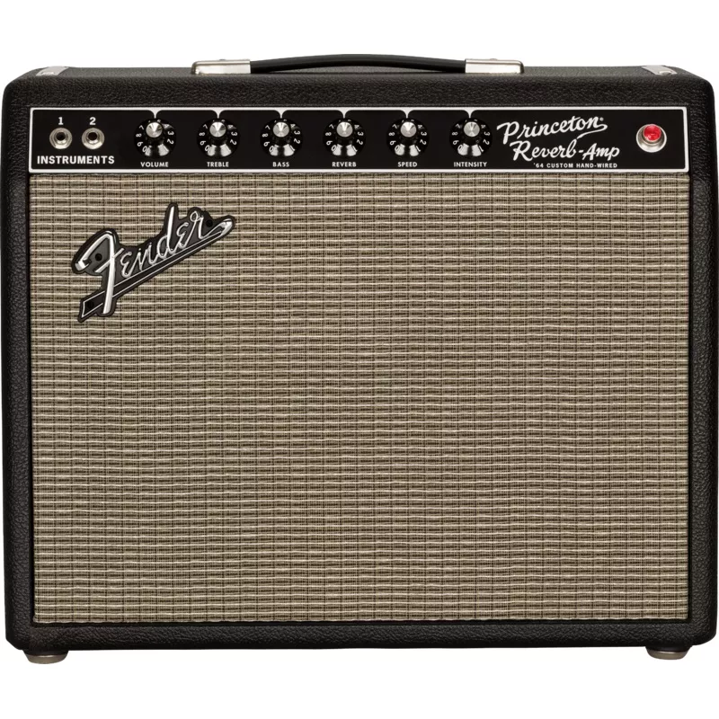 64-custom-princeton-reverb-black ’64 Custom Princeton Reverb Black