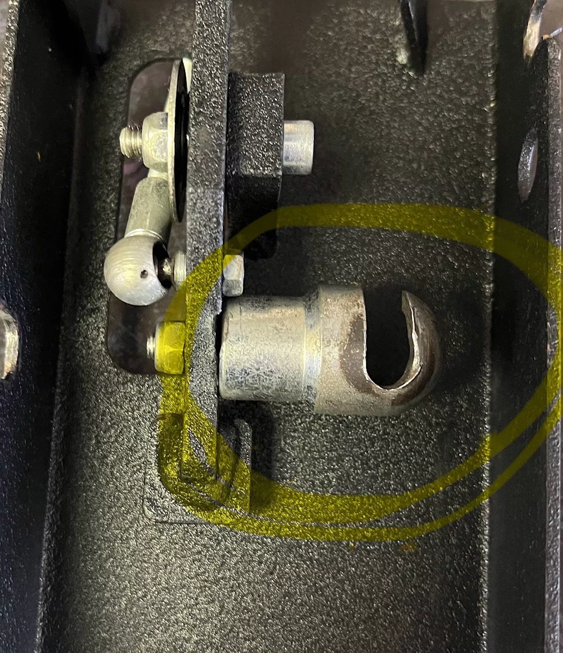 adams-pva92-pedal-pullrod-damper-connection-holder ADAMS PVA92 PEDAL PULLROD DAMPER CONNECTION HOLDER