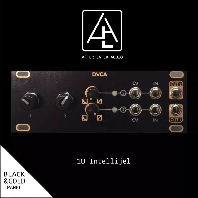 after-later-audio-dual-vca-dvca-1u AFTER LATER AUDIO DUAL VCA DVCA 1U