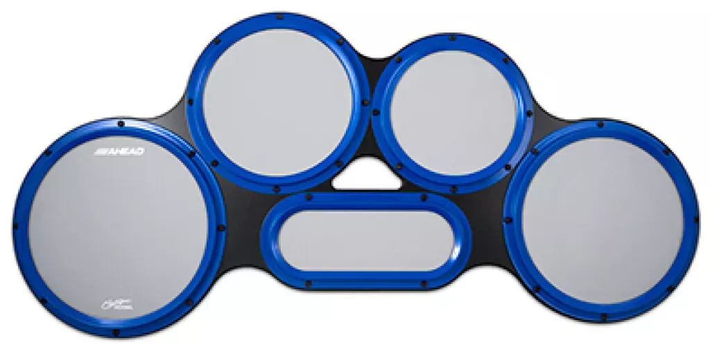 ahead-ahctpg-chavez-arsenal-grey-blue-tenor-practice-pad Ahead AHCTPG Chavez Arsenal Grey/Blue Tenor Practice Pad