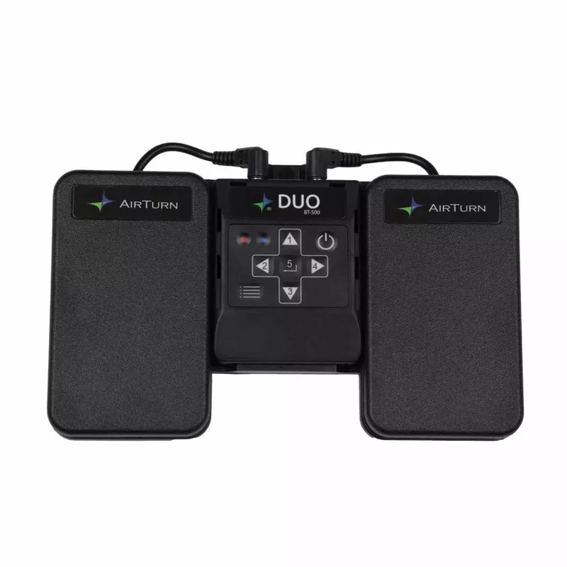 airturn-duo-500-dual-wireless-pedal-controller-with-removable-bluetooth-handheld AirTurn DUO 500 Dual Wireless Pedal Controller with Removable Bluetooth Handheld Remote
