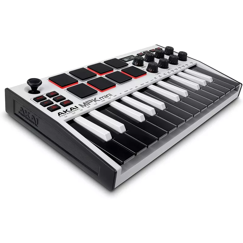 akai-mpk-mini-mk3-special-edition-white-25-key-midi-controller Akai MPK Mini MK3 Special Edition White 25-Key MIDI Controller