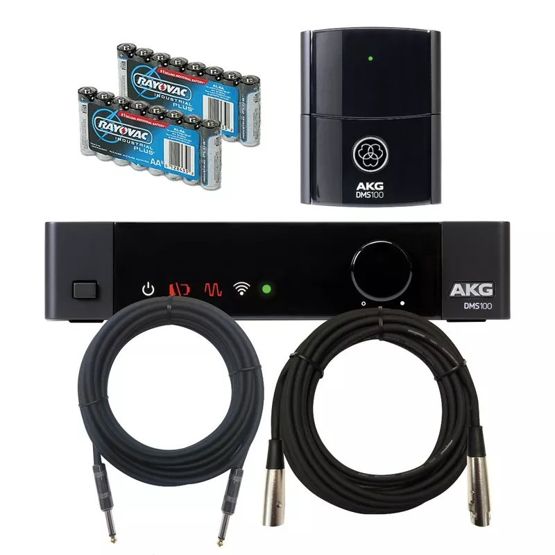 akg-dms100-wireless-instrument-system-bonus-pak AKG DMS100 Wireless Instrument System BONUS PAK