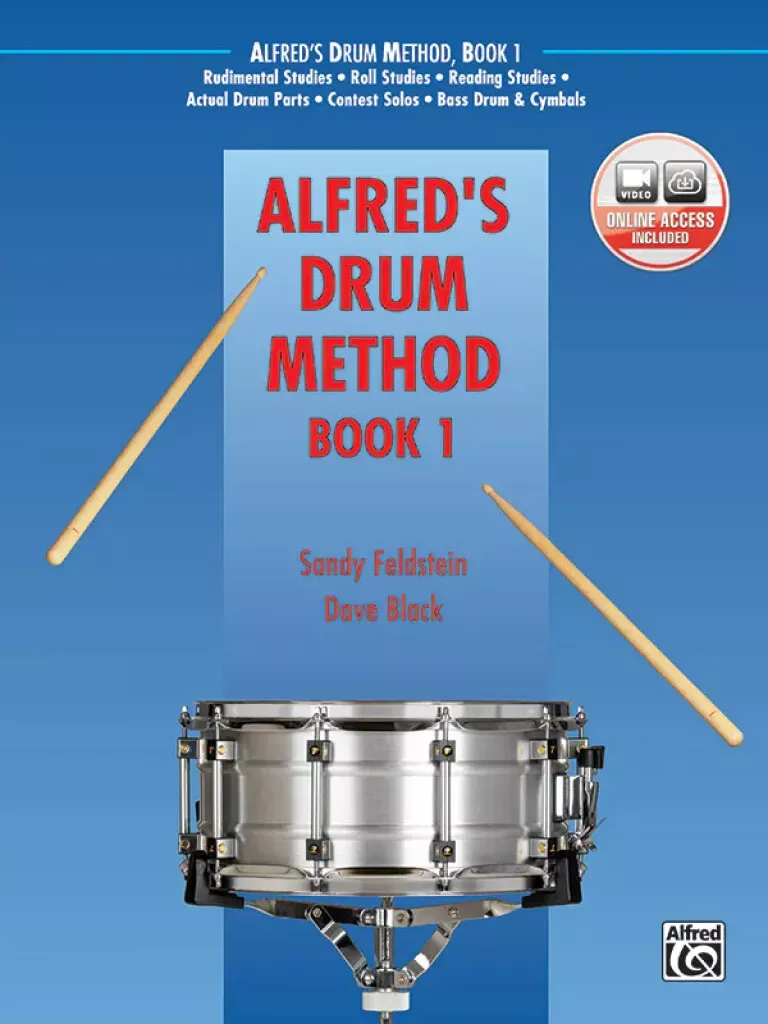 Alfred's Drum Method Book 1: Book/Online Video