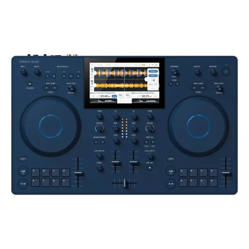 alphatheta-omnis-duo-2-channel-portable-all-in-one-dj-system-with-bluetooth-wi AlphaTheta OMNIS-DUO 2-Channel Portable All-In-One DJ System with Bluetooth & Wi