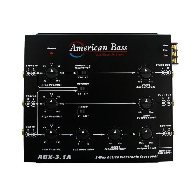 american-bass-abx-3-1a-3-way-active-crossover-new-open-box American Bass ABX 3.1A 3-Way Active Crossover – New Open Box