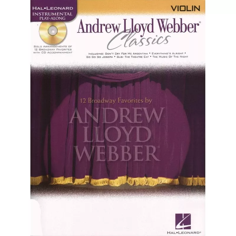 andrew-lloyd-webber-classics-violin-with-cd-accompaniment-hal-leonard-edition Andrew Lloyd Webber Classics for Violin with CD Accompaniment – Hal Leonard Edition
