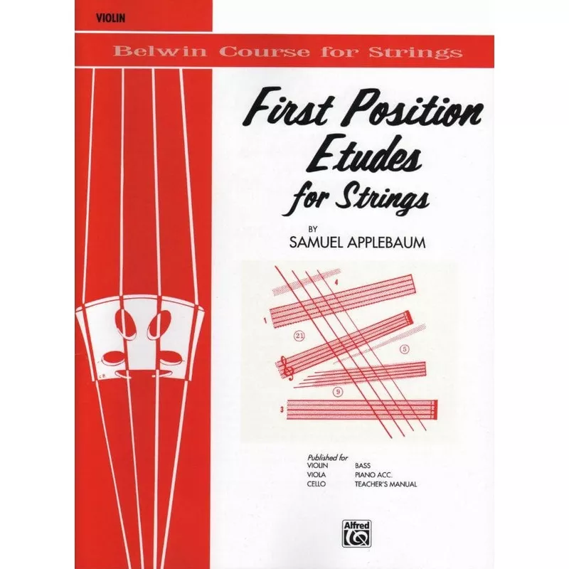 applebaum-samuel-first-position-etudes-strings-violin-belwin-mills-publication Applebaum, Samuel – First Position Etudes For Strings for Violin – Belwin/Mills Publication