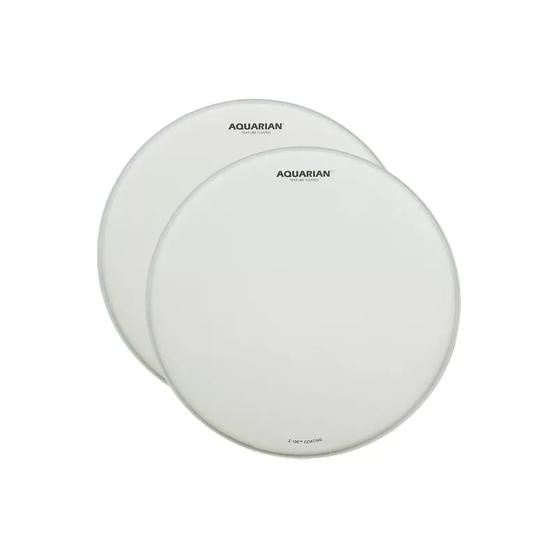 aquarian-13-white-texture-coated-batter-drumhead-2-pack-bundle Aquarian 13″ White Texture Coated Batter Drumhead (2 Pack Bundle)