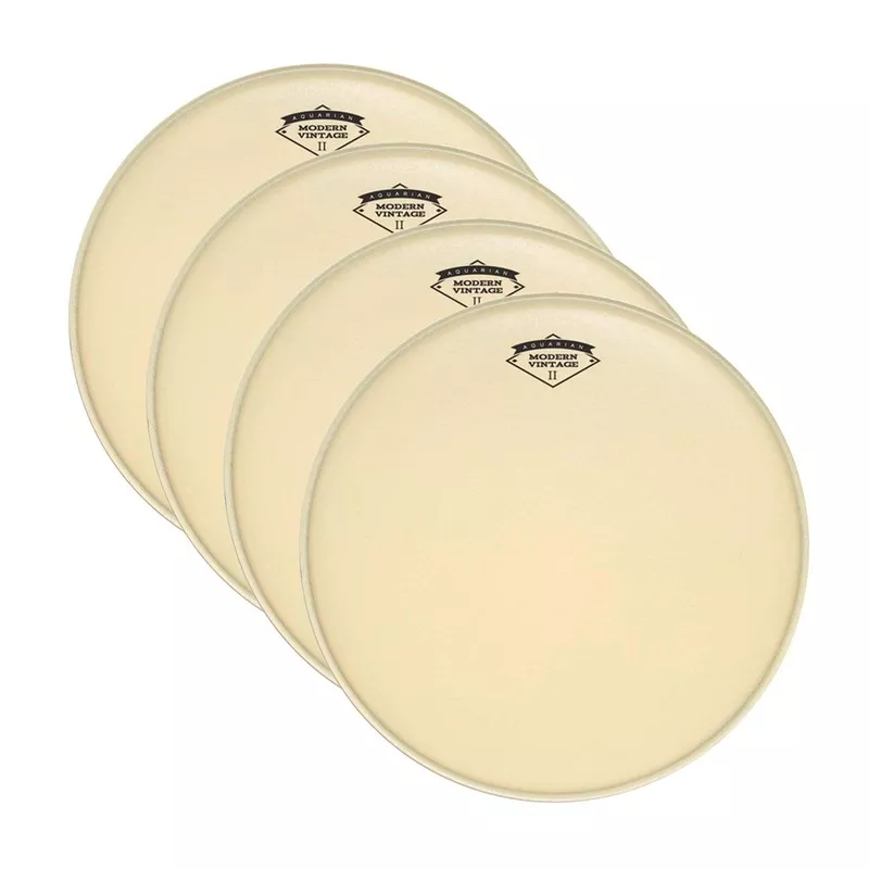 aquarian-14-modern-vintage-ii-batter-drum-head-4-pack-bundle Aquarian 14″ Modern Vintage II Batter Drum Head (4 Pack Bundle)