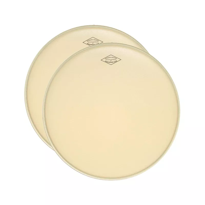aquarian-16-modern-vintage-medium-drumhead-2-pack-bundle Aquarian 16″ Modern Vintage Medium Drumhead (2 Pack Bundle)