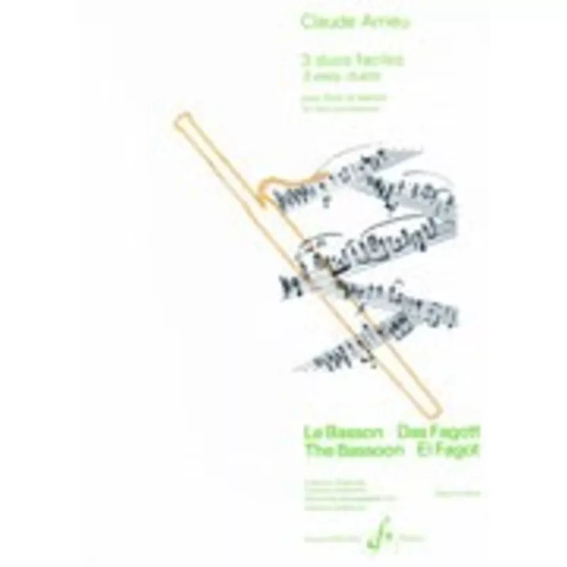 Arrieu, C :: 3 duos faciles [3 easy duets]