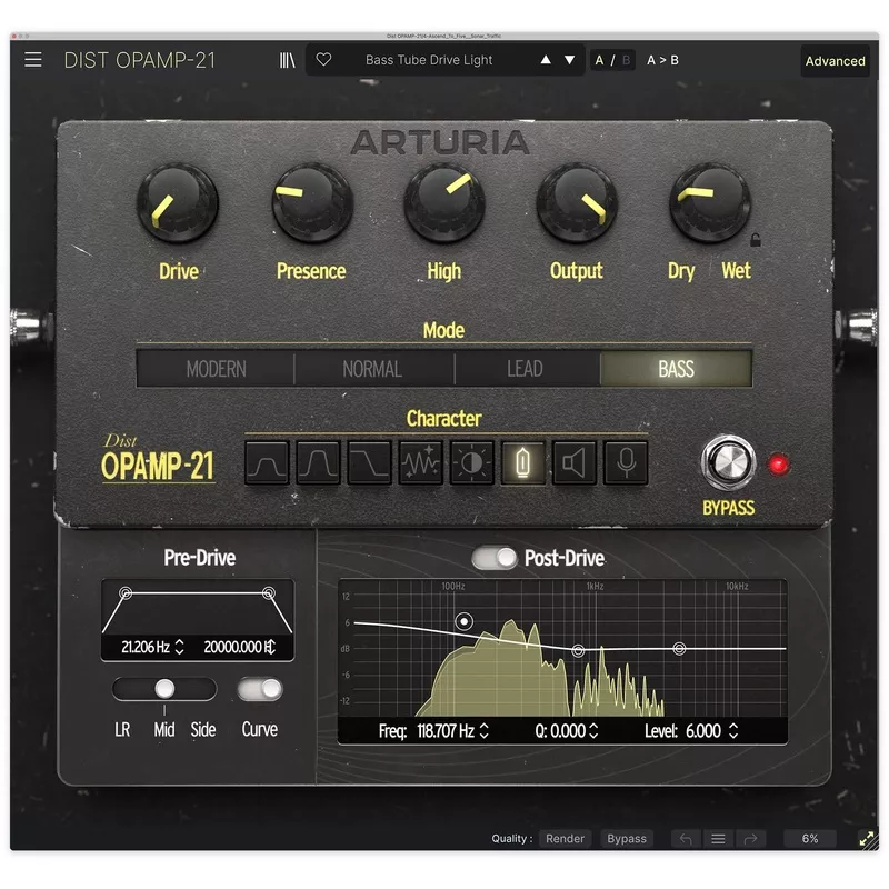 arturia-dist-opamp-21 ARTURIA DIST OPAMP-21