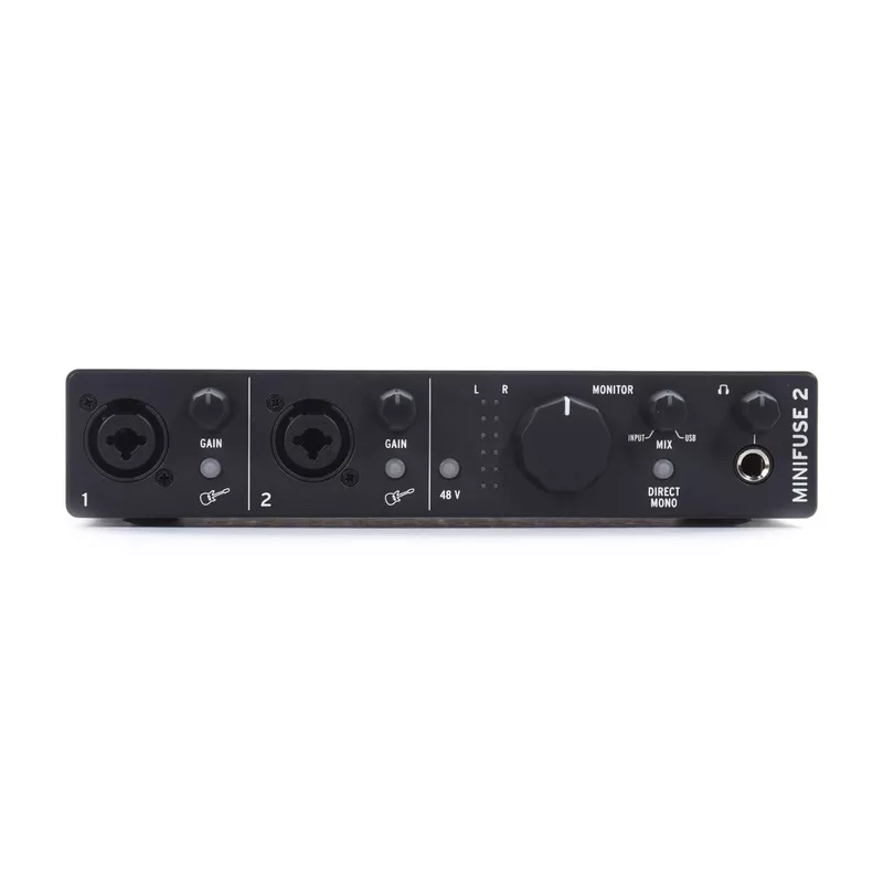 arturia-minifuse-2-usb-c-audio-interface-black Arturia MiniFuse 2 USB-C Audio Interface Black