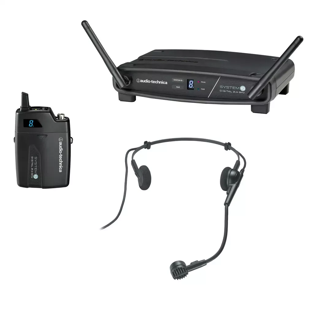 audio-technica-system-10-atw-1101-h-digital-wireless-headset-system Audio-Technica System 10 ATW-1101/H Digital Wireless Headset System