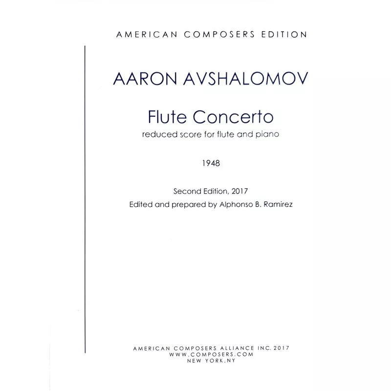 avshalomov-flute-concerto Avshalomov, A :: Flute Concerto