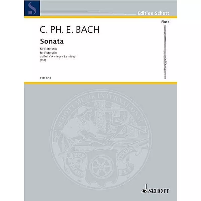 Bach, CPE :: Sonata a-Moll [Sonata in A minor]