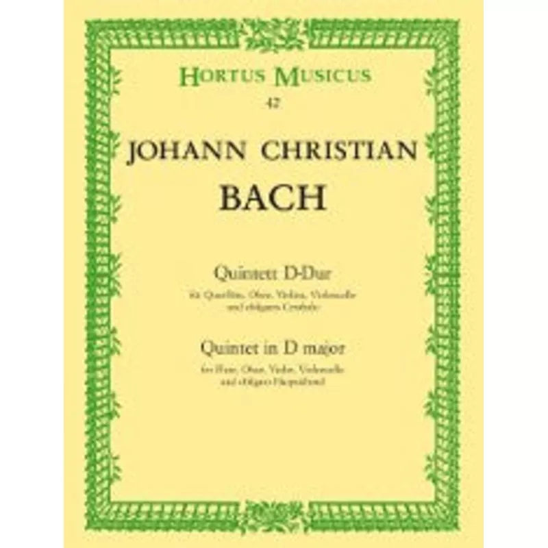 Bach, JC :: Quintett D-Dur [Quintet in D Major]