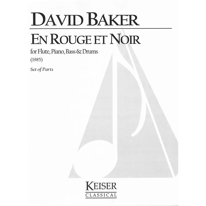 Baker, D :: En Rouge et Noir [In Red and Black]