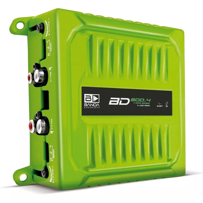banda-bd800-42ohmgreen-800-watt-4-channel-car-amplifier-green Banda BD800.42OHMGREEN 800-Watt 4-Channel Car Amplifier – Green