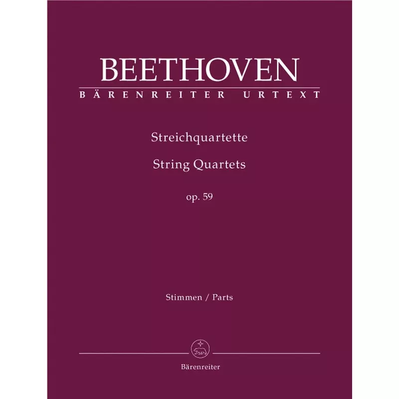 beethoven-ludwig-string-quartets-op-59-barenreiter-edition Beethoven, Ludwig – String Quartets Op 59 – Barenreiter Edition