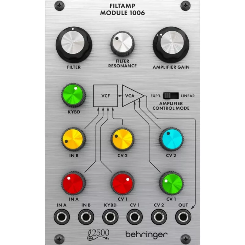 behringer-filtamp-module-1006-lpf-vca BEHRINGER FILTAMP MODULE 1006 LPF/VCA