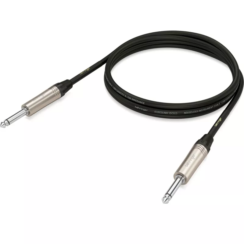 behringer-gic-cable-with-1-4-ts-connectors BEHRINGER GIC CABLE WITH 1/4″ TS CONNECTORS