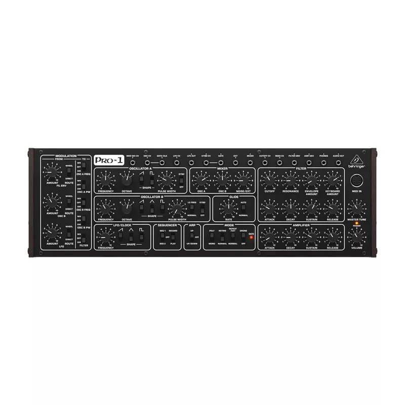 behringer-pro-1-monophonic-semi-modular-analog-desktop-synthesizer Behringer PRO-1 Monophonic Semi-Modular Analog Desktop Synthesizer