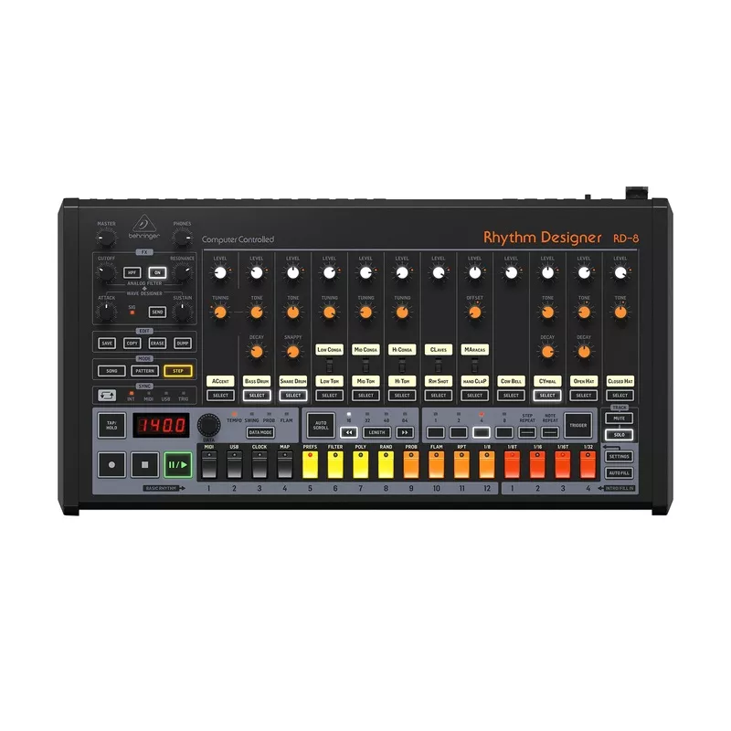 behringer-rd-8-mkii-analog-drum-machine Behringer RD-8 MKII Analog Drum Machine