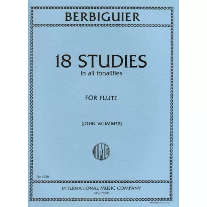 berbiguier-bt-18-studies Berbiguier, BT :: 18 Studies