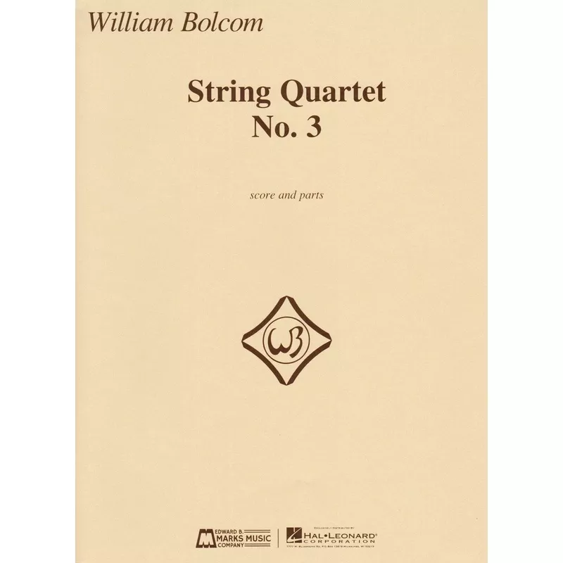 bolcom-william-string-quartet-no-3-score-parts-edward-b-marks-music-company Bolcom, William – String Quartet No. 3 – Score and Parts – Edward B. Marks Music Company