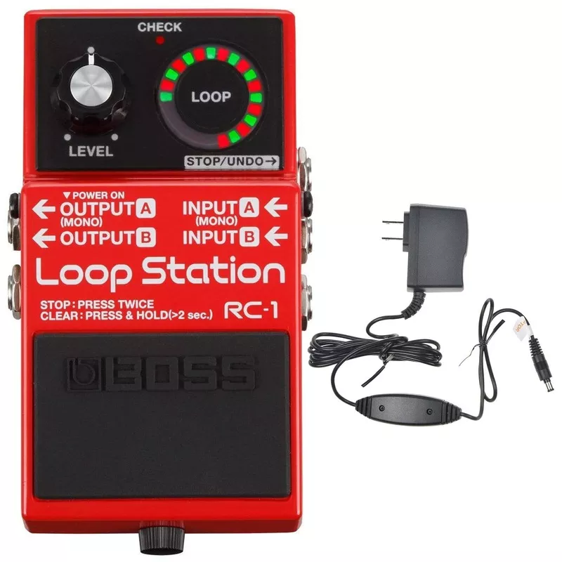 boss-rc-1-loop-station-bundle-w-boss-psa-120s2-power-supply Boss RC-1 Loop Station Bundle w/ Boss PSA-120S2 Power Supply