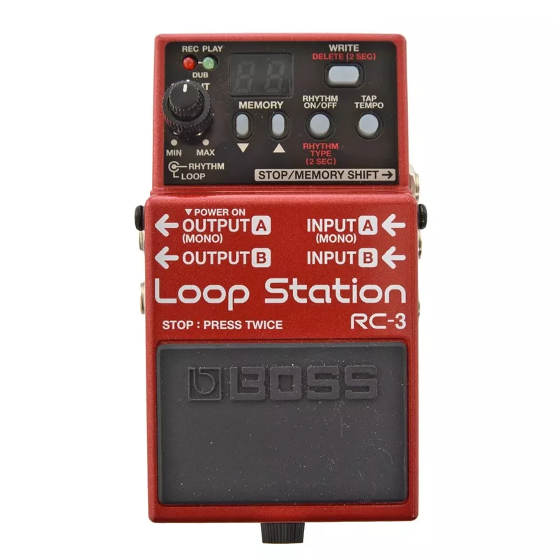 boss-rc-3-loop-station-pedal-2019 Boss RC-3 Loop Station Pedal (2019)