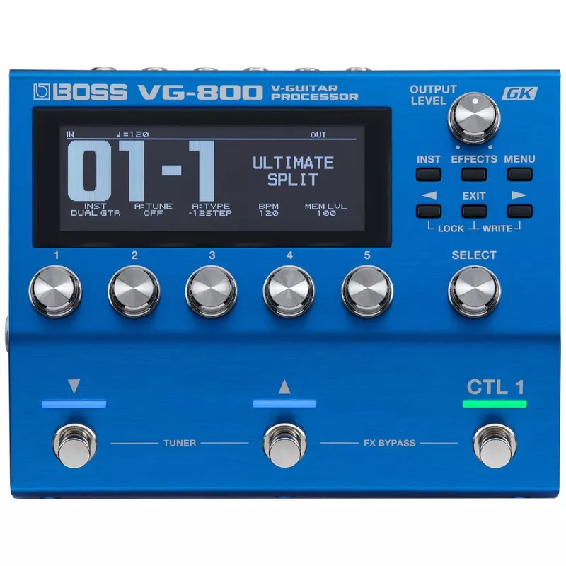 boss-vg-800-v-guitar-processor BOSS VG-800 V-Guitar Processor