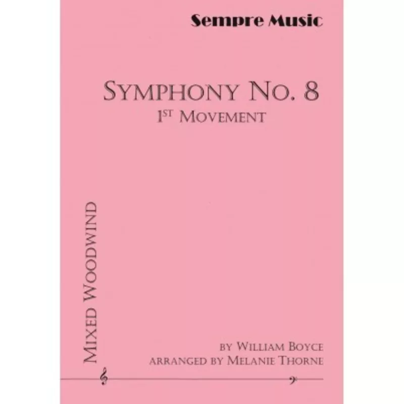 Boyce, W :: Symphony No. 8 – 1st Movement
