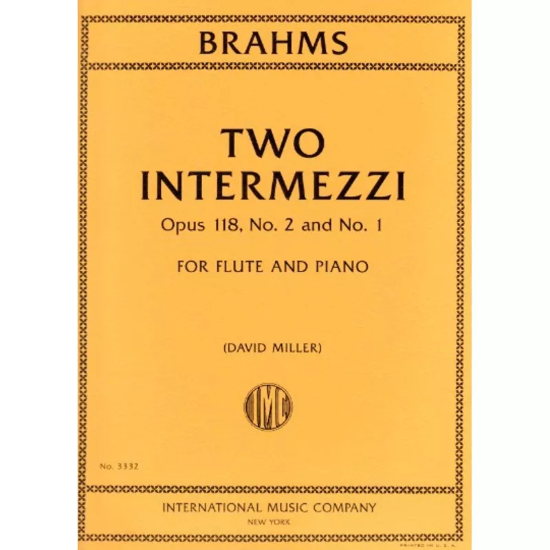 brahms-j-2-intermezzi-op-118-no-2-no-1 Brahms, J :: 2 Intermezzi op. 118, No. 2 & No. 1